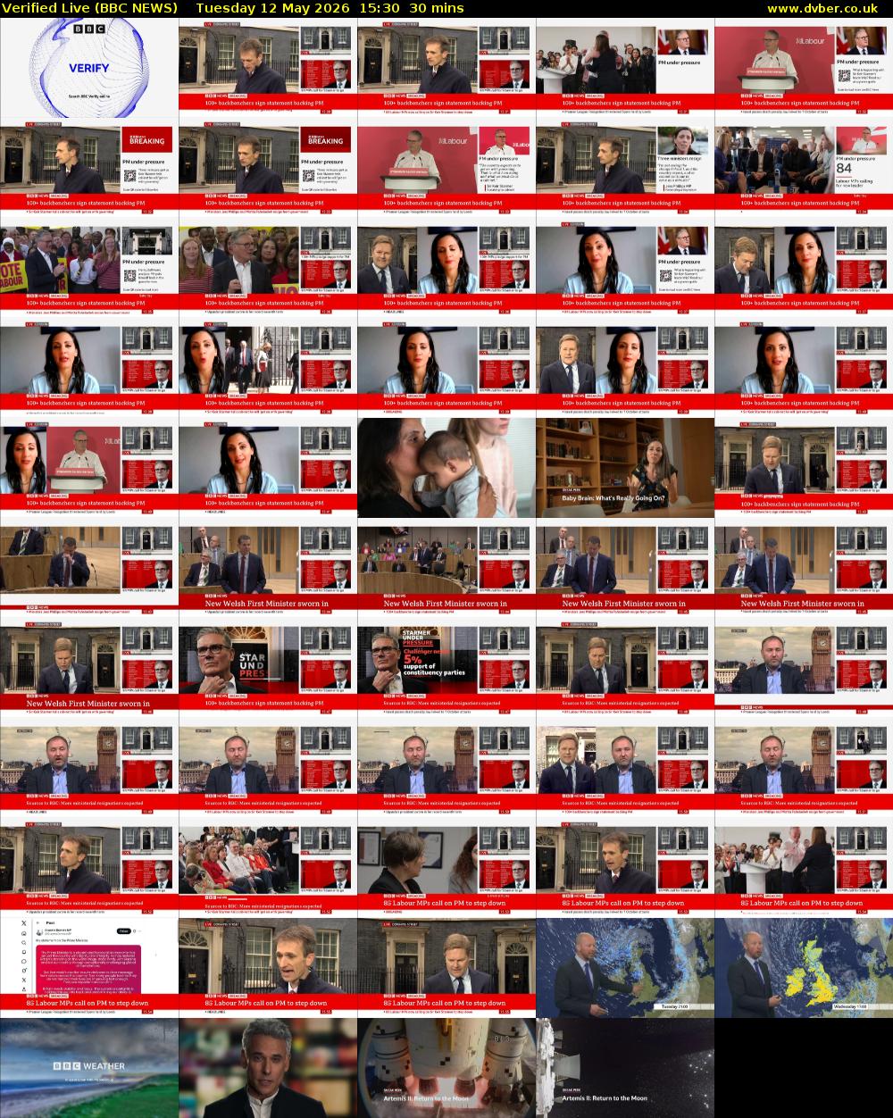 Verified Live (BBC NEWS) Tuesday 12 May 2026 15:30 - 16:00
