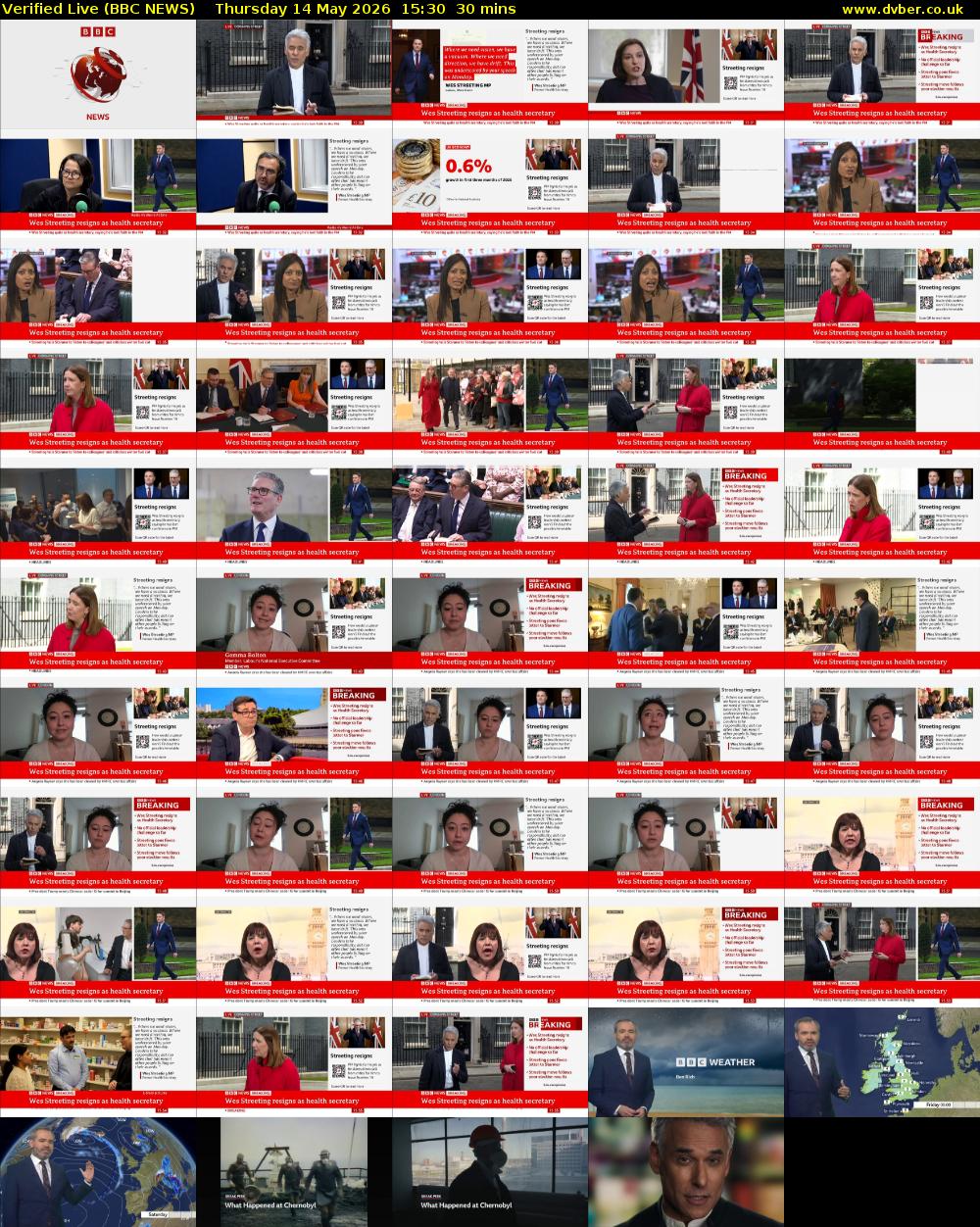 Verified Live (BBC NEWS) Thursday 14 May 2026 15:30 - 16:00