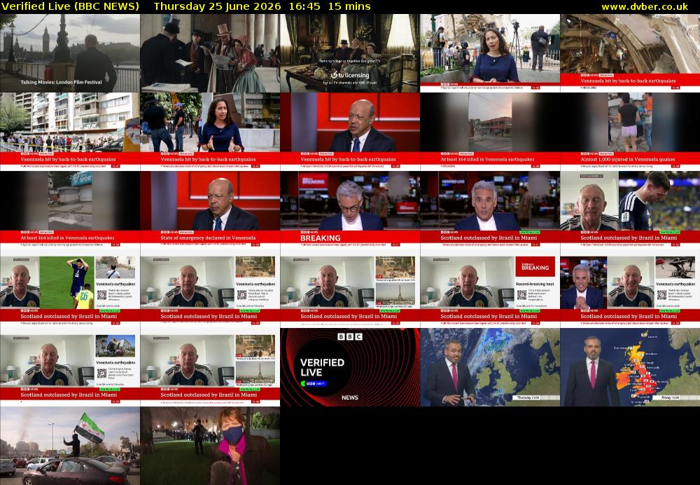 Verified Live (BBC NEWS) Thursday 25 June 2026 16:45 - 17:00