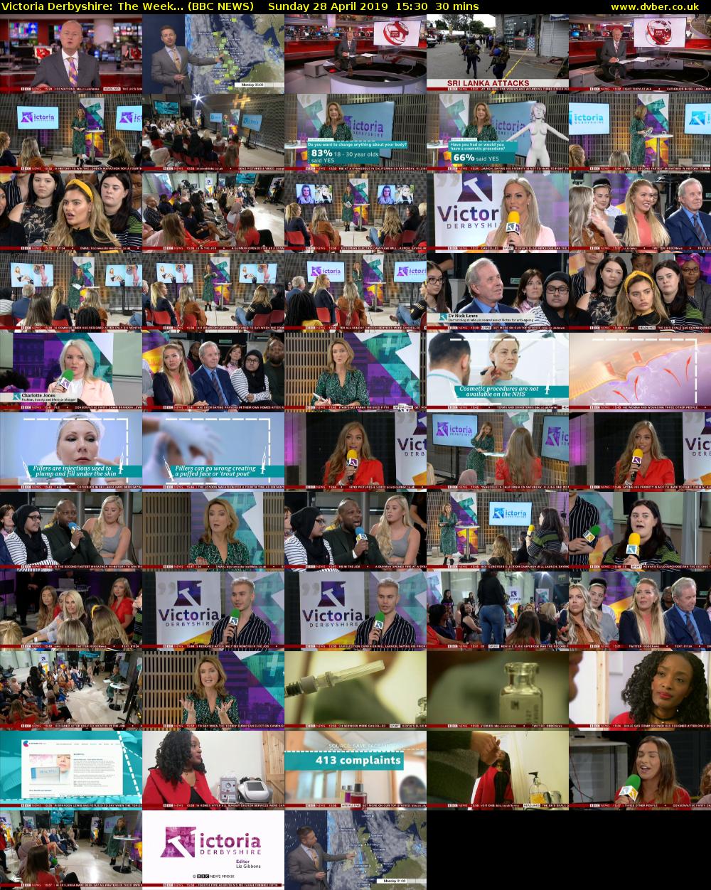 Victoria Derbyshire: The Week... (BBC NEWS) Sunday 28 April 2019 15:30 - 16:00