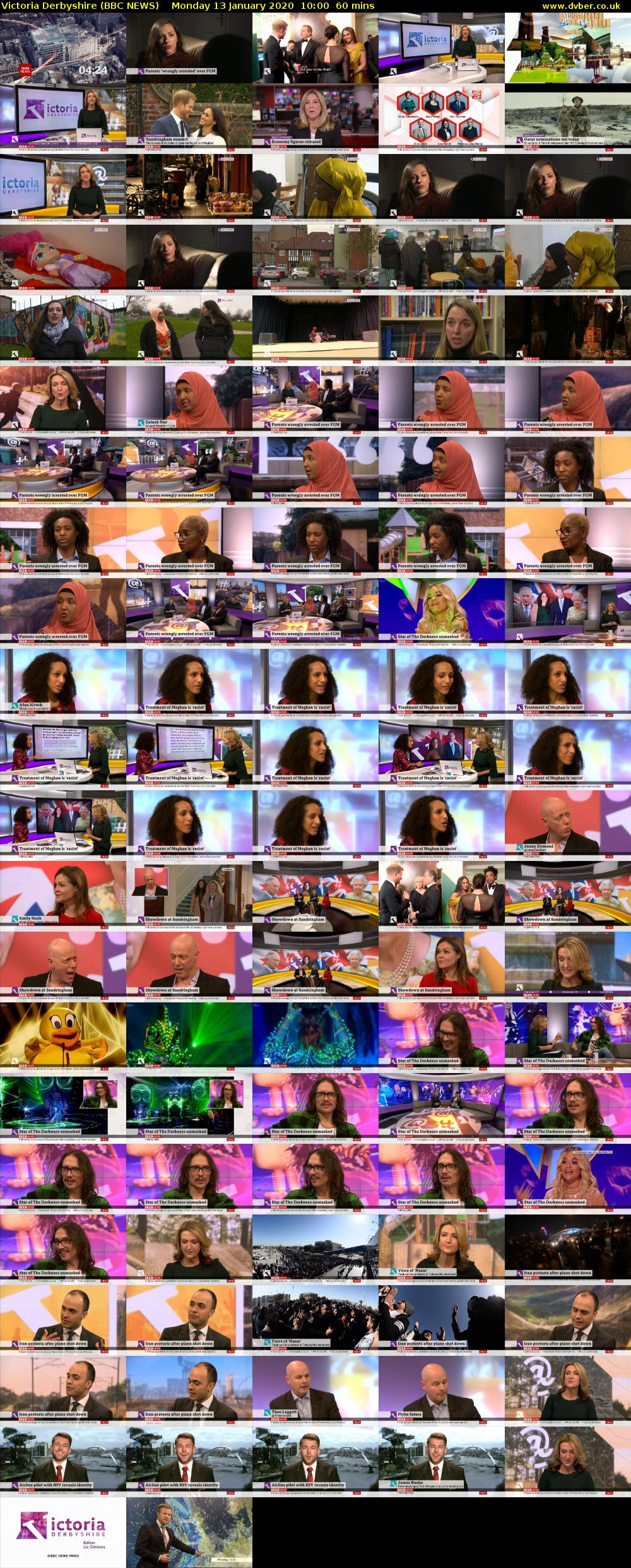 Victoria Derbyshire (BBC NEWS) Monday 13 January 2020 10:00 - 11:00