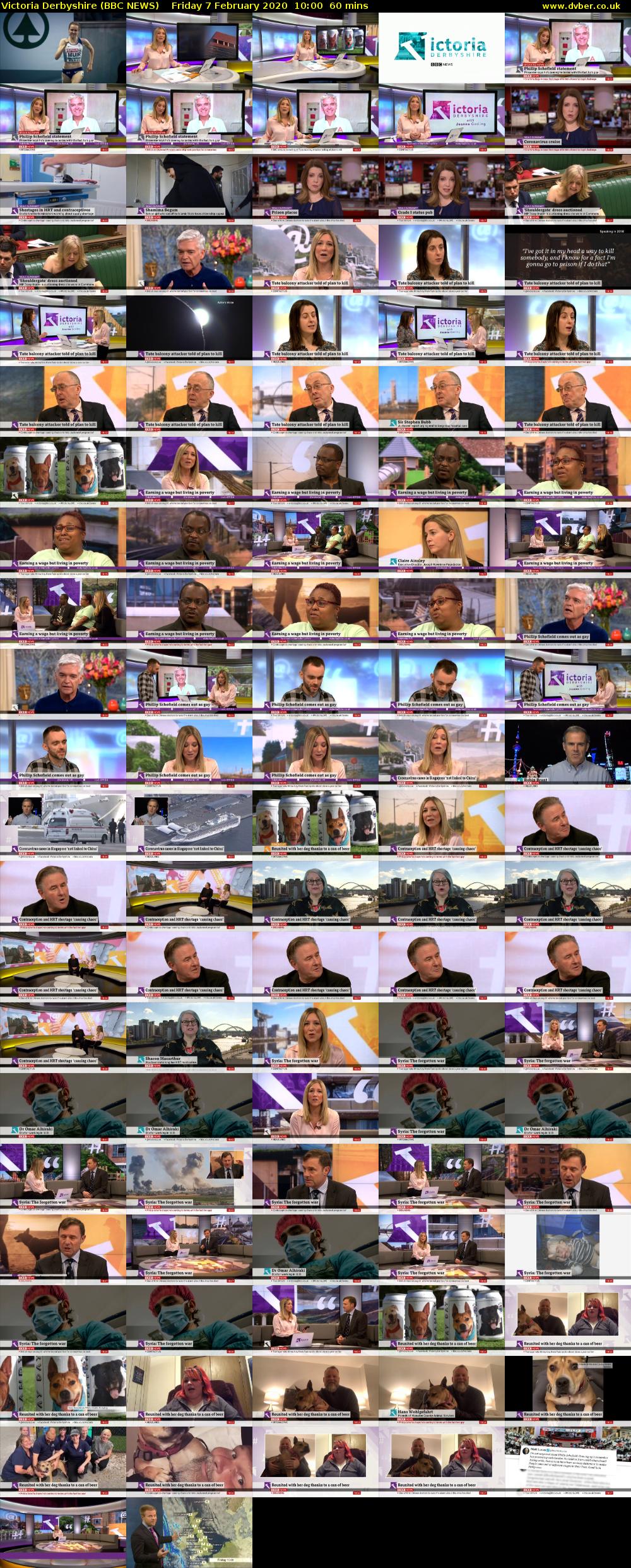 Victoria Derbyshire (BBC NEWS) Friday 7 February 2020 10:00 - 11:00