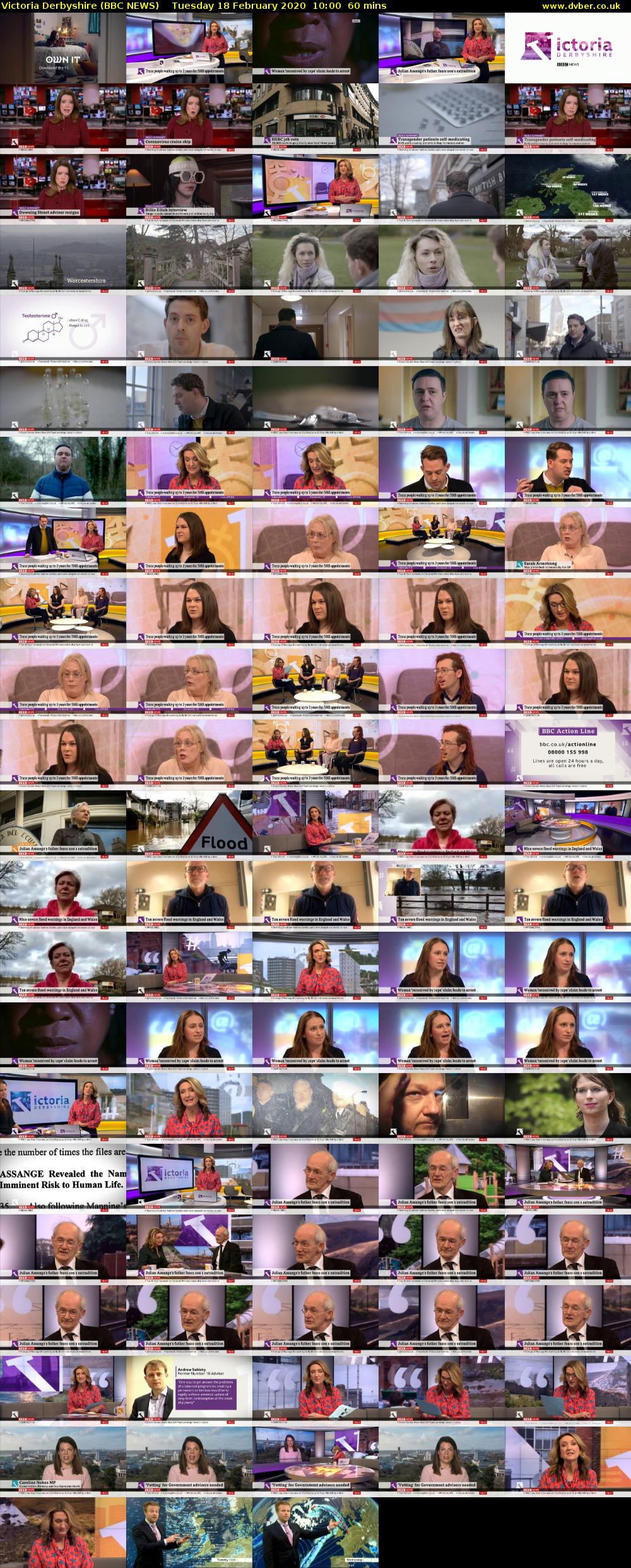 Victoria Derbyshire (BBC NEWS) Tuesday 18 February 2020 10:00 - 11:00