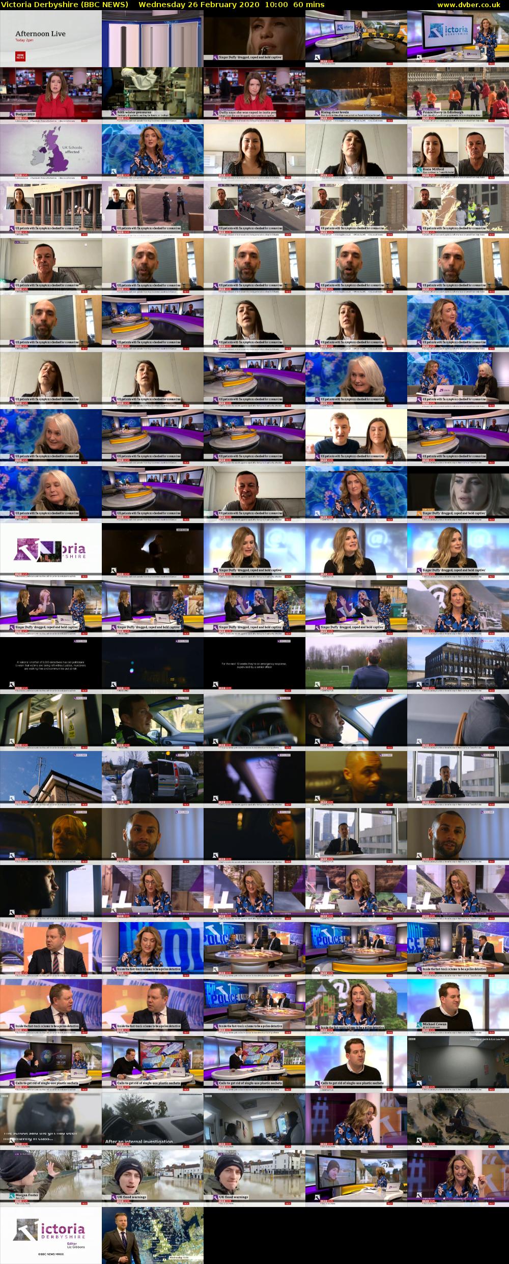 Victoria Derbyshire (BBC NEWS) Wednesday 26 February 2020 10:00 - 11:00