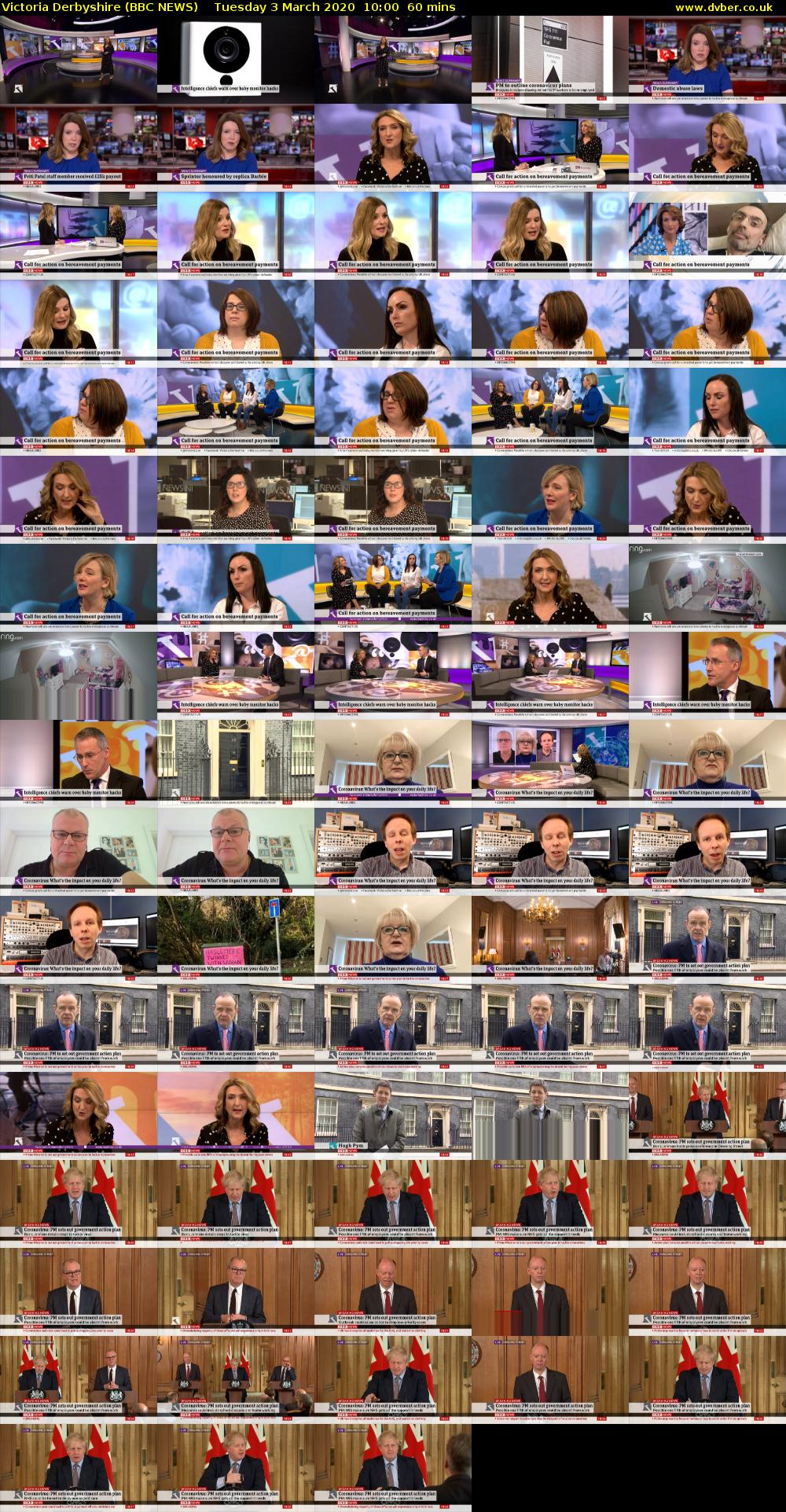 Victoria Derbyshire (BBC NEWS) Tuesday 3 March 2020 10:00 - 11:00