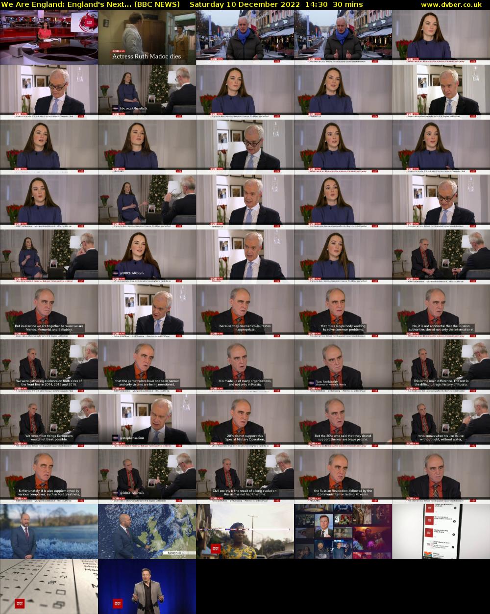 We Are England: England's Next... (BBC NEWS) Saturday 10 December 2022 14:30 - 15:00