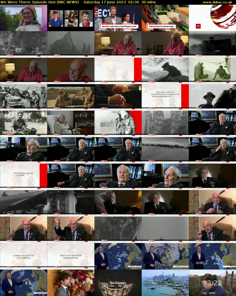 We Were There: Episode One (BBC NEWS) Saturday 17 June 2023 02:30 - 03:00