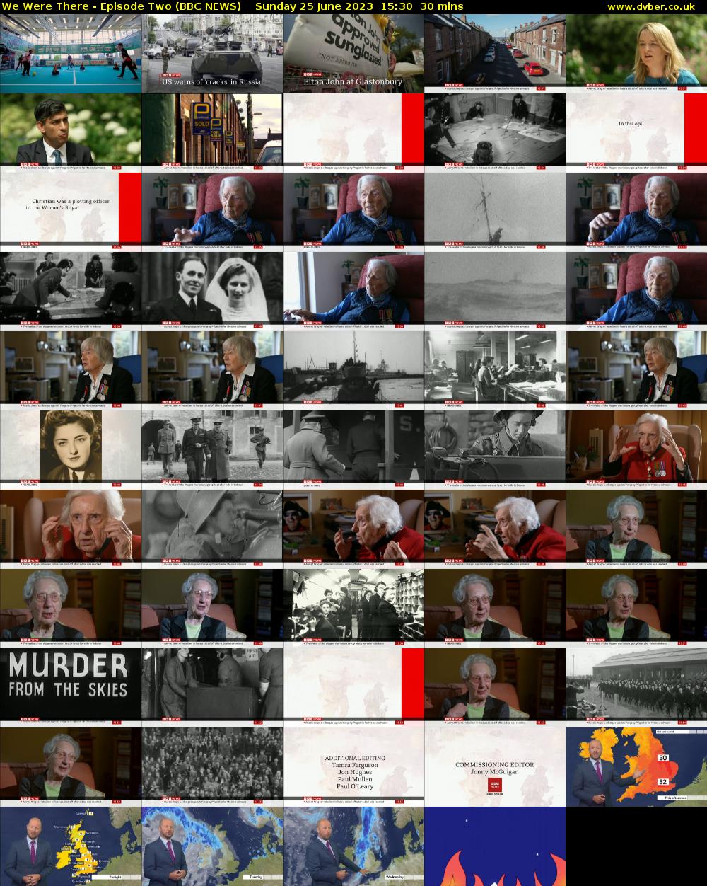 We Were There - Episode Two (BBC NEWS) Sunday 25 June 2023 15:30 - 16:00