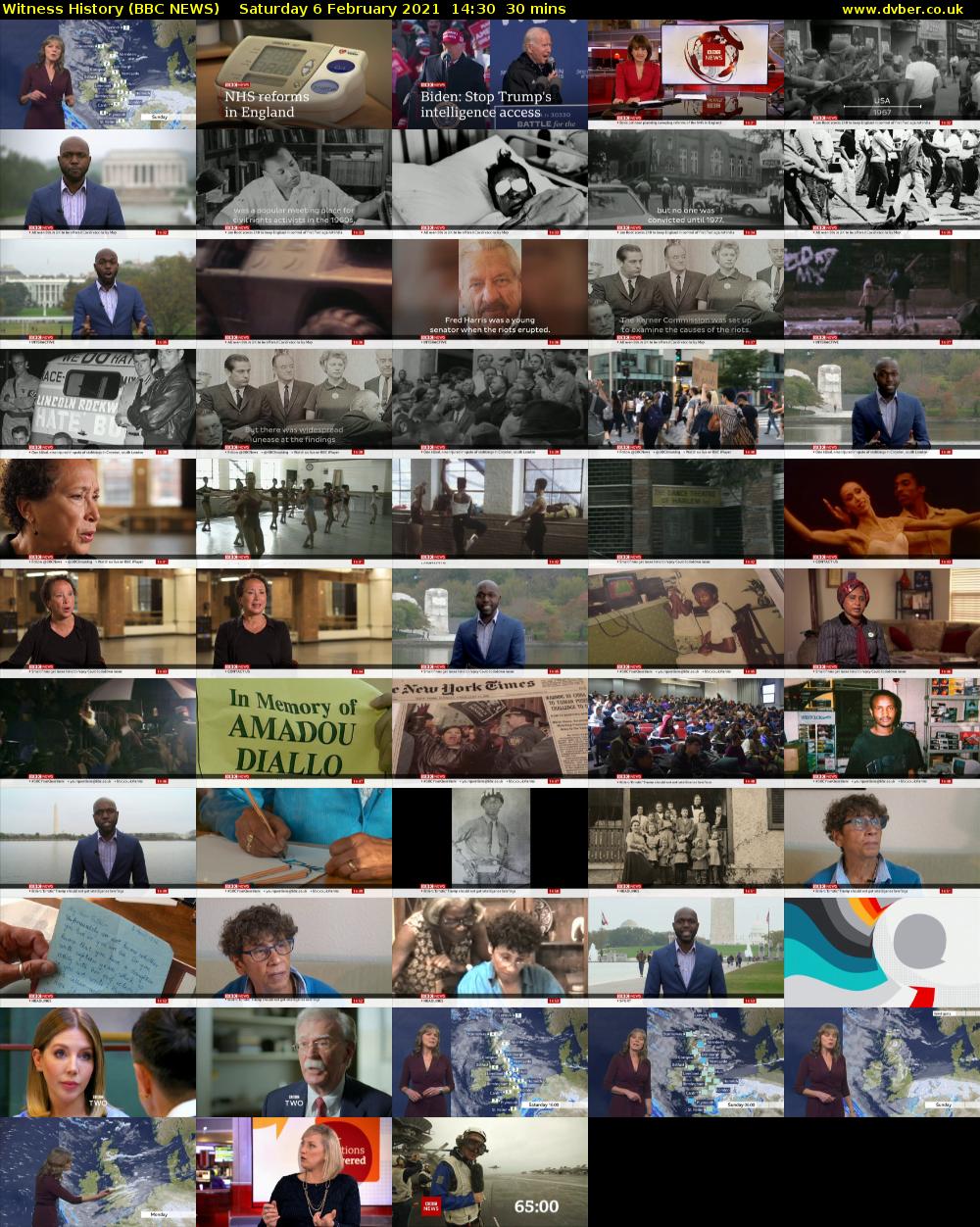 Witness History (BBC NEWS) Saturday 6 February 2021 14:30 - 15:00