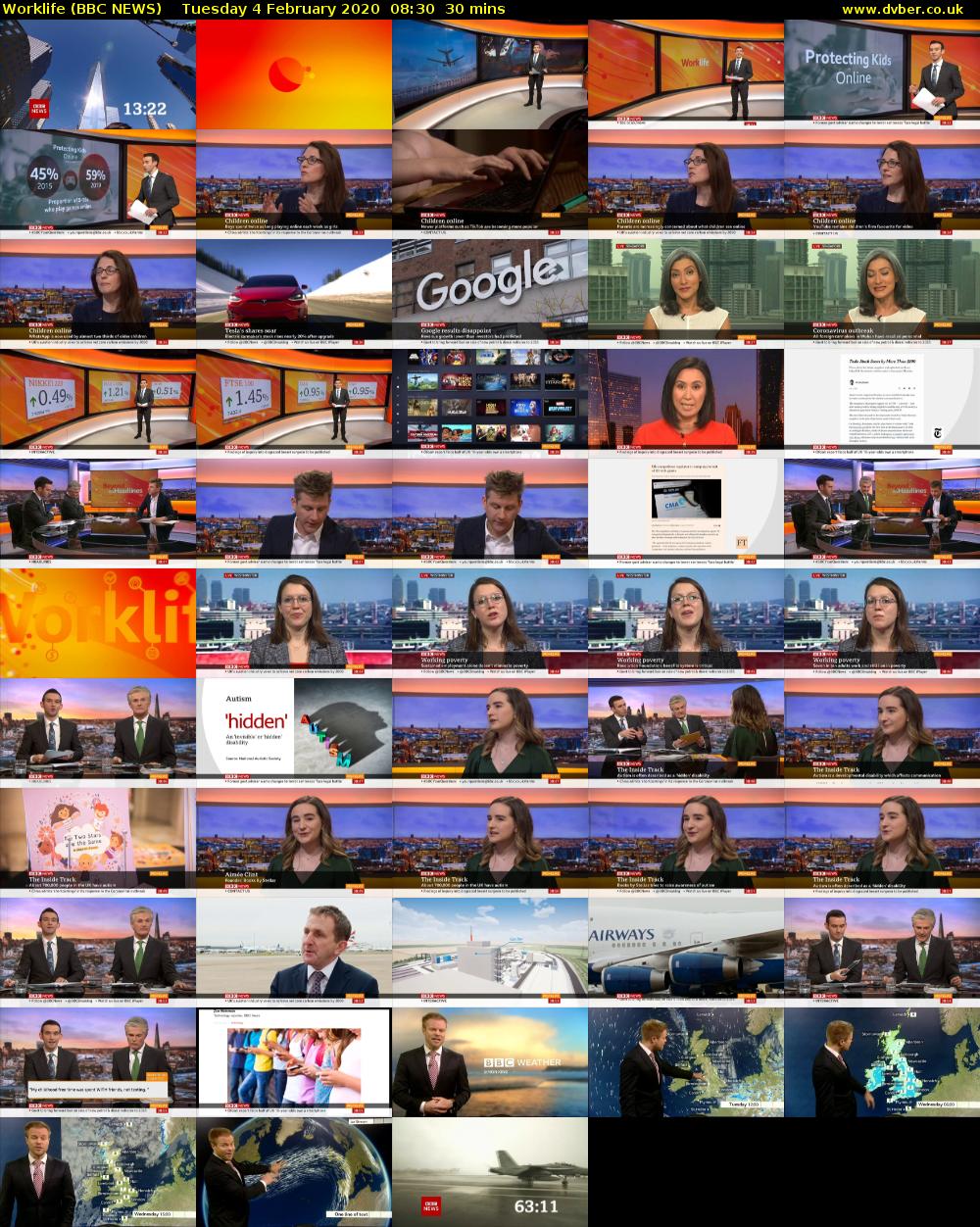 Worklife (BBC NEWS) Tuesday 4 February 2020 08:30 - 09:00