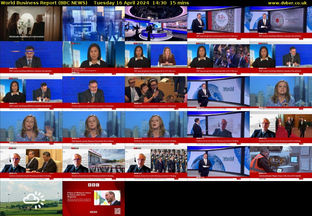 World Business Report (BBC NEWS) Tuesday 16 April 2024 14:30 - 14:45