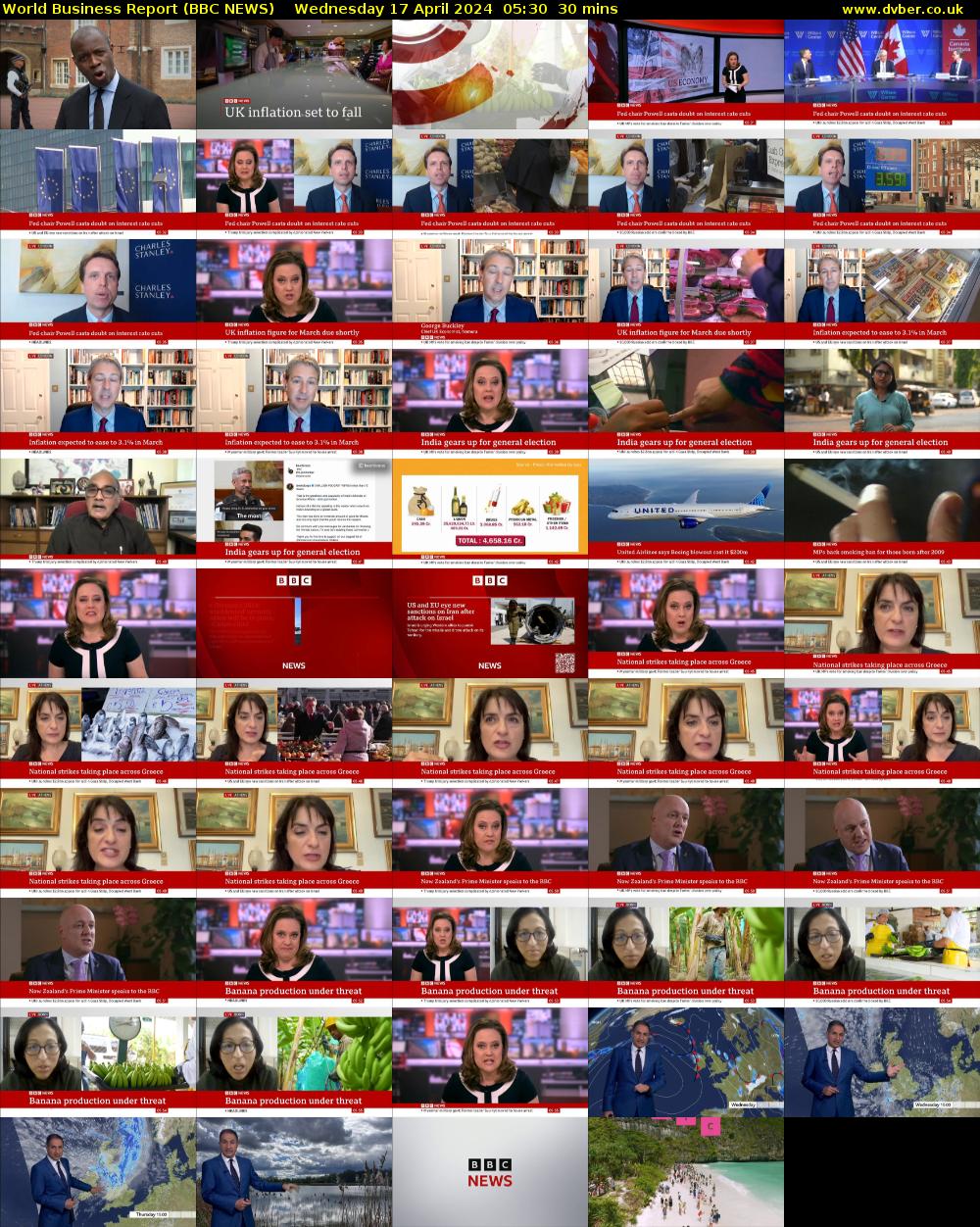 World Business Report (BBC NEWS) Wednesday 17 April 2024 05:30 - 06:00