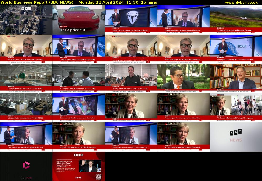 World Business Report (BBC NEWS) Monday 22 April 2024 11:30 - 11:45