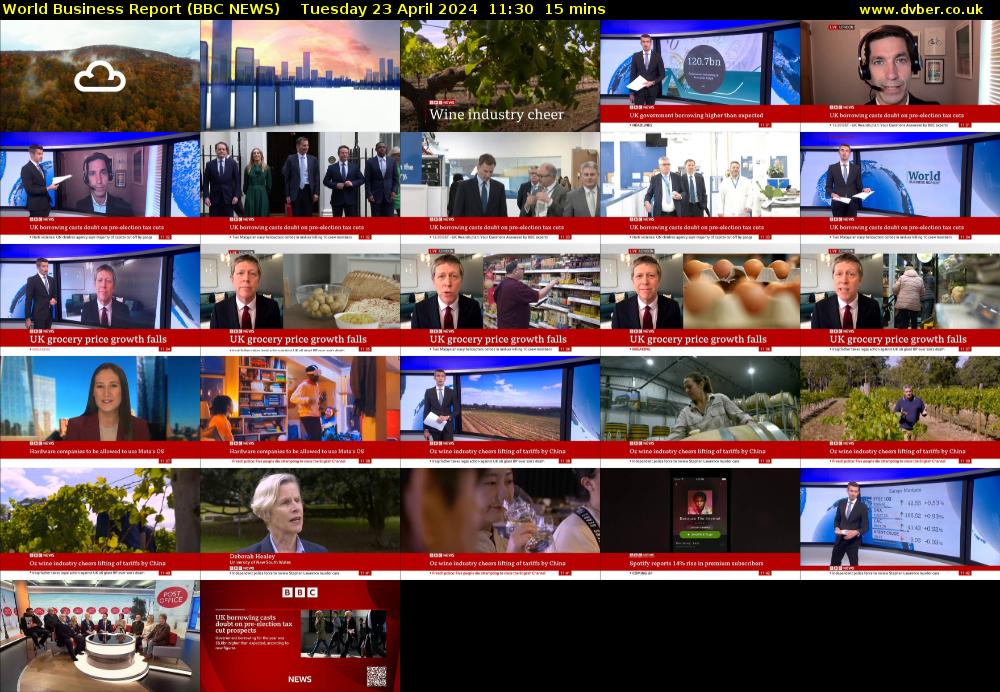 World Business Report (BBC NEWS) Tuesday 23 April 2024 11:30 - 11:45