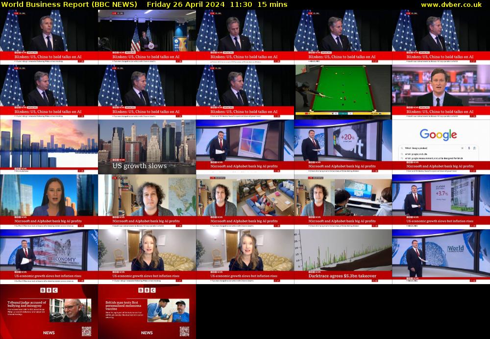 World Business Report (BBC NEWS) Friday 26 April 2024 11:30 - 11:45
