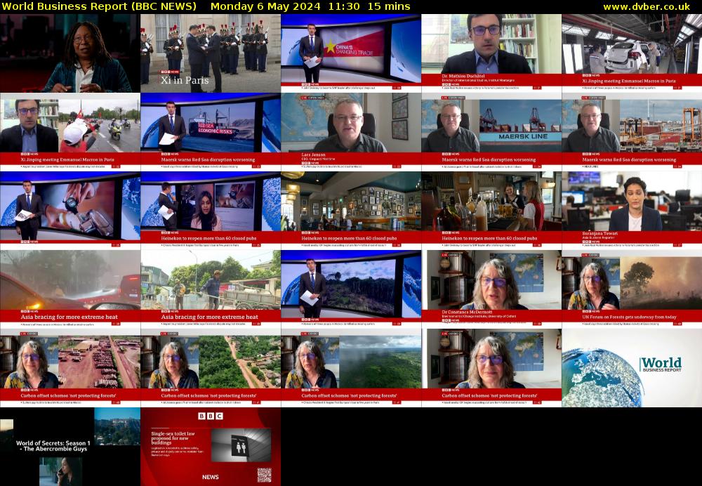 World Business Report (BBC NEWS) Monday 6 May 2024 11:30 - 11:45