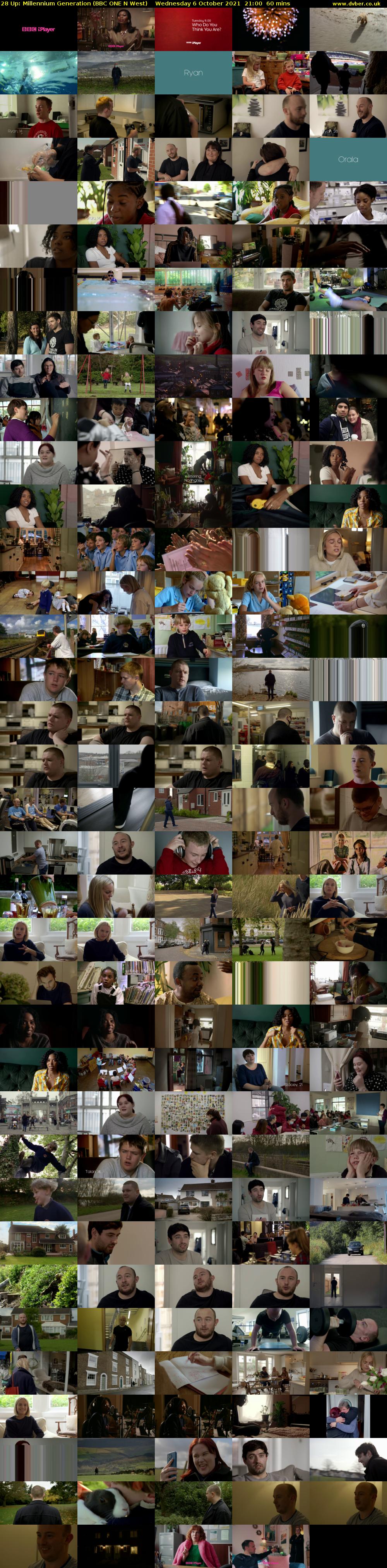 28 Up: Millennium Generation (BBC ONE N West) Wednesday 6 October 2021 21:00 - 22:00