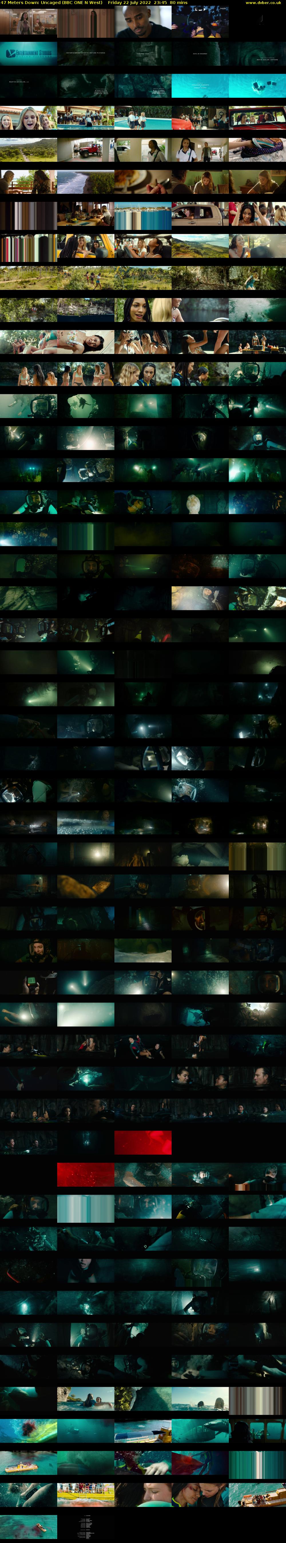 47 Meters Down: Uncaged (BBC ONE N West) Friday 22 July 2022 23:45 - 01:05