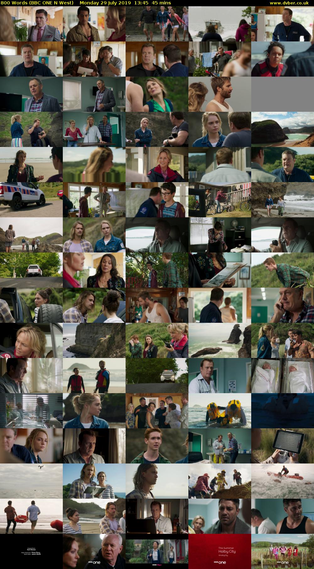 800 Words (BBC ONE N West) Monday 29 July 2019 13:45 - 14:30