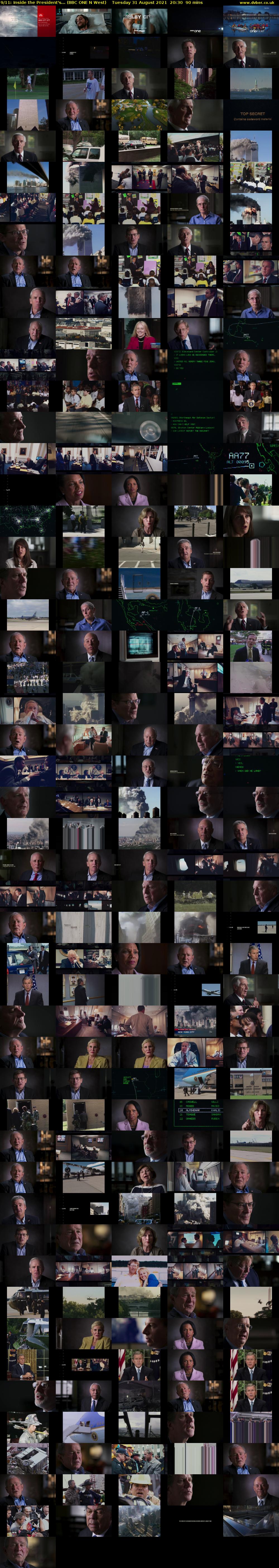 9/11: Inside the President's... (BBC ONE N West) Tuesday 31 August 2021 20:30 - 22:00