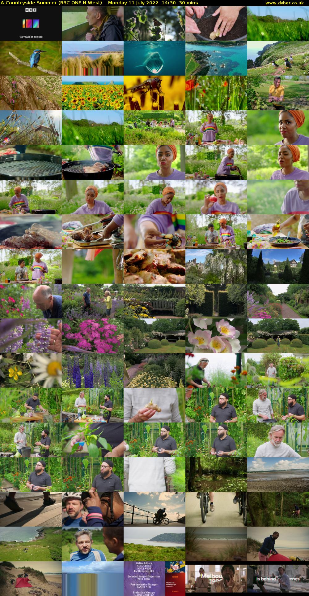 A Countryside Summer (BBC ONE N West) Monday 11 July 2022 14:30 - 15:00