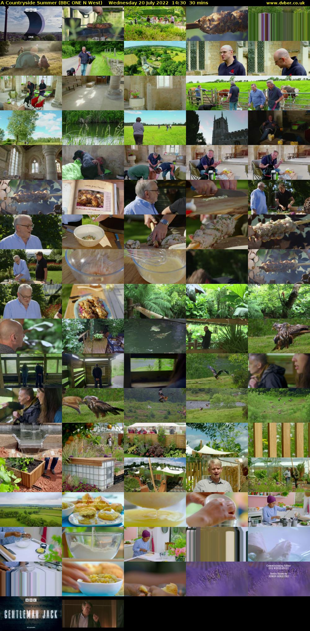 A Countryside Summer (BBC ONE N West) Wednesday 20 July 2022 14:30 - 15:00