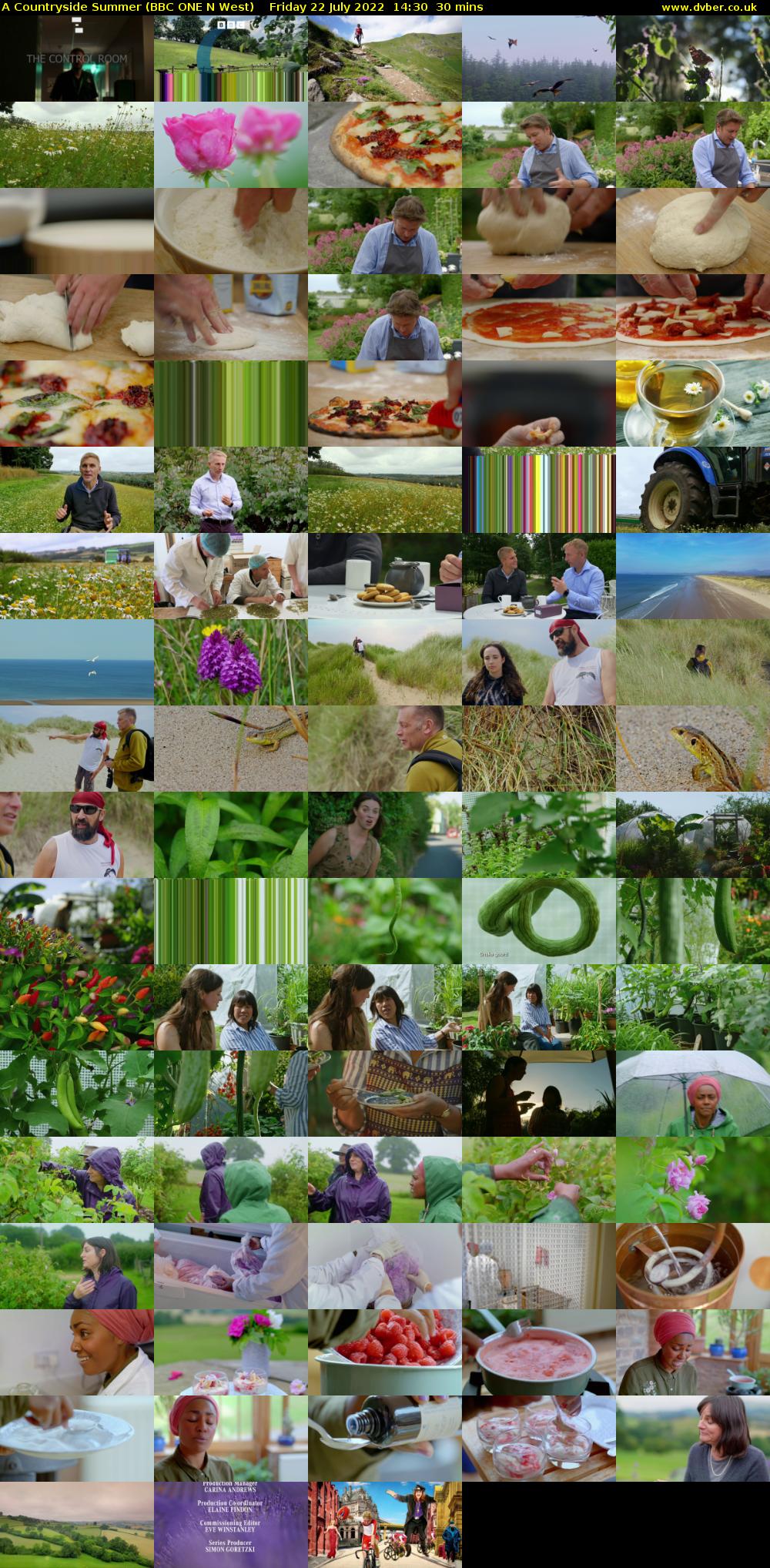 A Countryside Summer (BBC ONE N West) Friday 22 July 2022 14:30 - 15:00