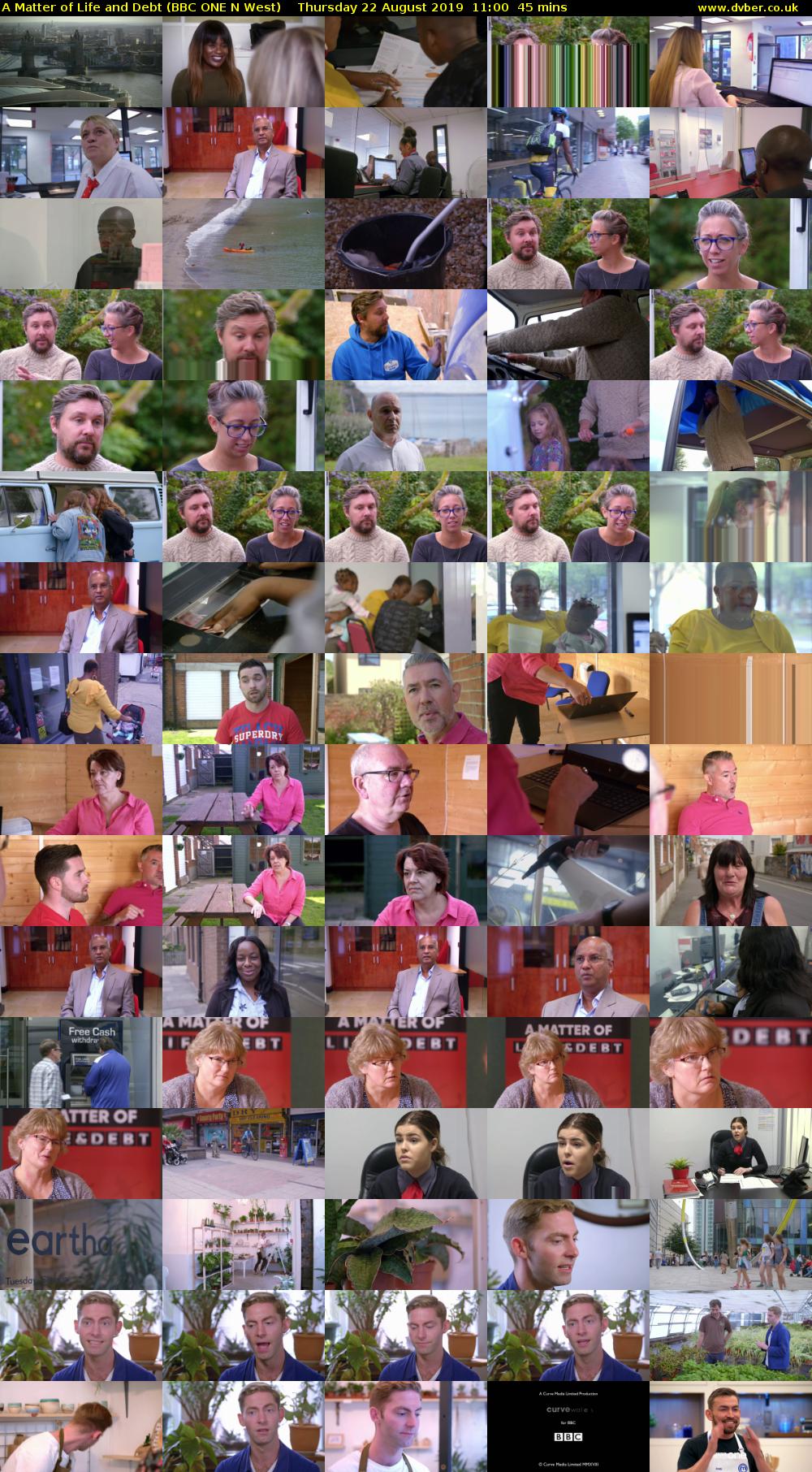A Matter of Life and Debt (BBC ONE N West) Thursday 22 August 2019 11:00 - 11:45
