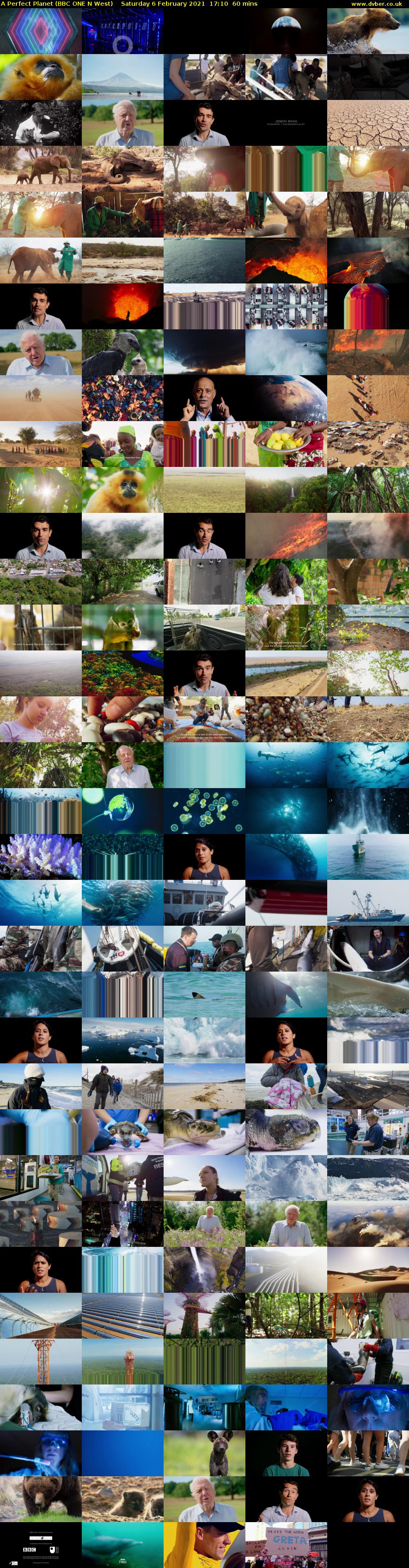 A Perfect Planet (BBC ONE N West) Saturday 6 February 2021 17:10 - 18:10