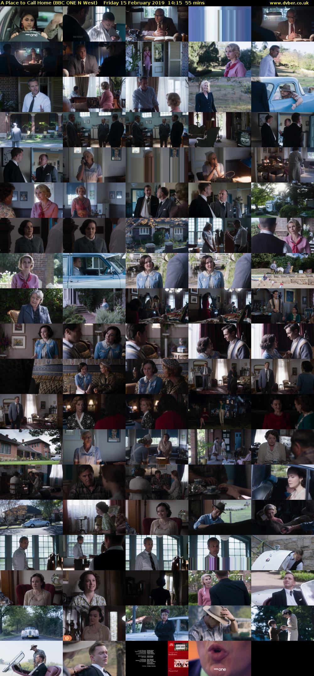 A Place to Call Home (BBC ONE N West) Friday 15 February 2019 14:15 - 15:10