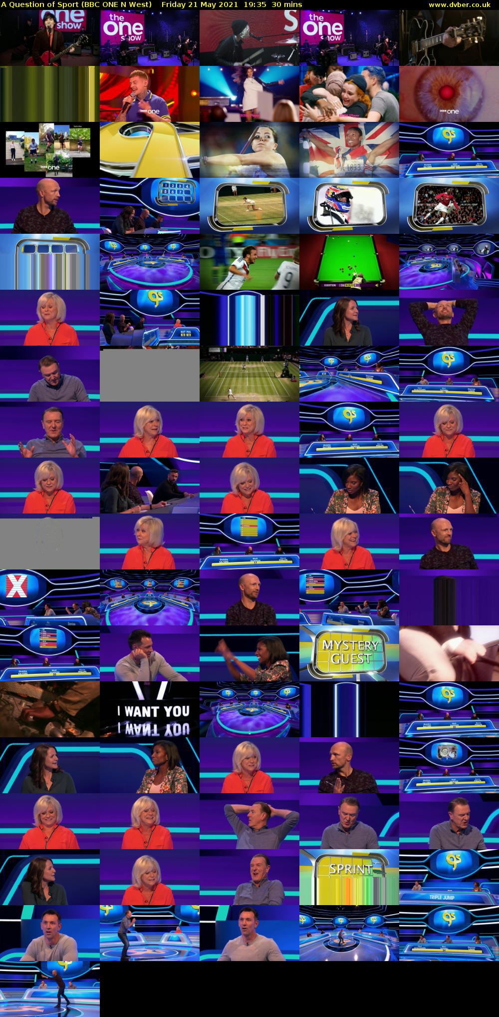 A Question of Sport (BBC ONE N West) Friday 21 May 2021 19:35 - 20:05