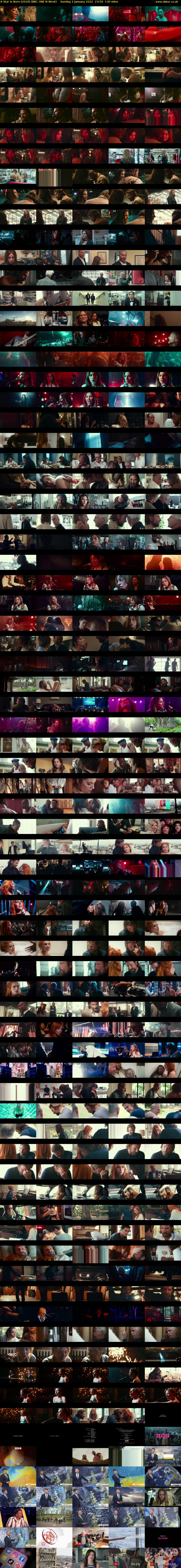 A Star Is Born (2018) (BBC ONE N West) Sunday 2 January 2022 23:50 - 02:00