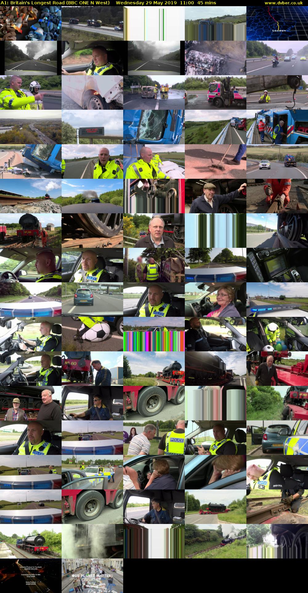 A1: Britain's Longest Road (BBC ONE N West) Wednesday 29 May 2019 11:00 - 11:45