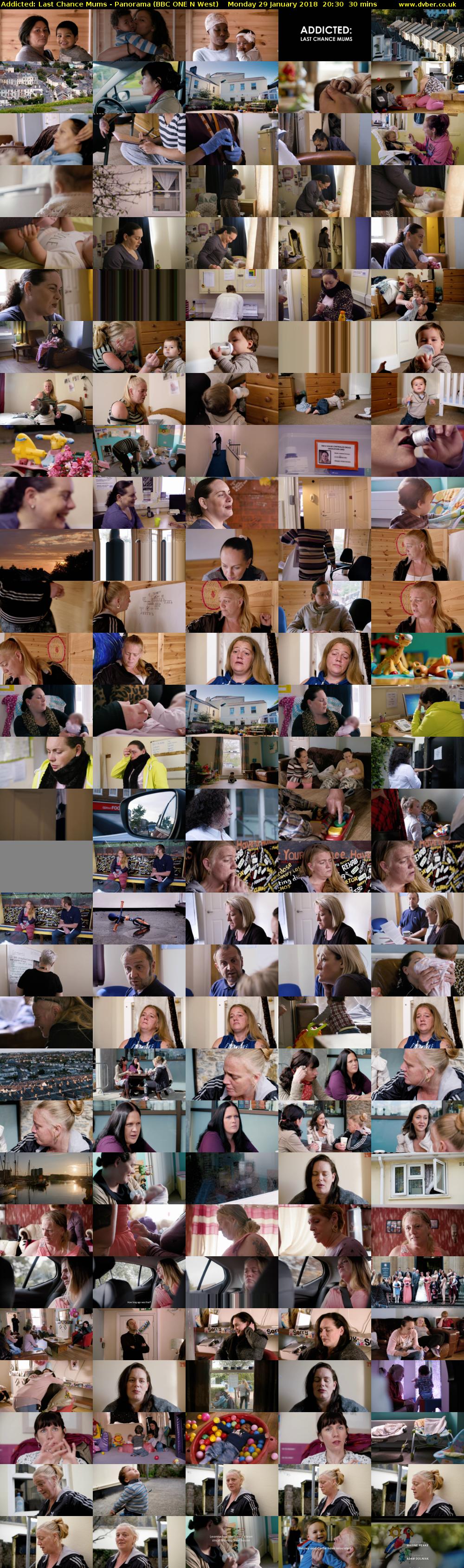 Addicted: Last Chance Mums - Panorama (BBC ONE N West) Monday 29 January 2018 20:30 - 21:00