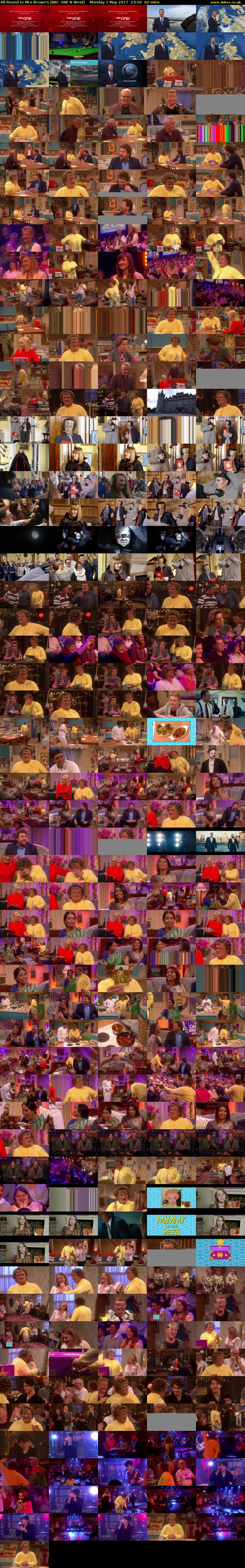 All Round to Mrs Brown's (BBC ONE N West) Monday 1 May 2017 23:00 - 00:00