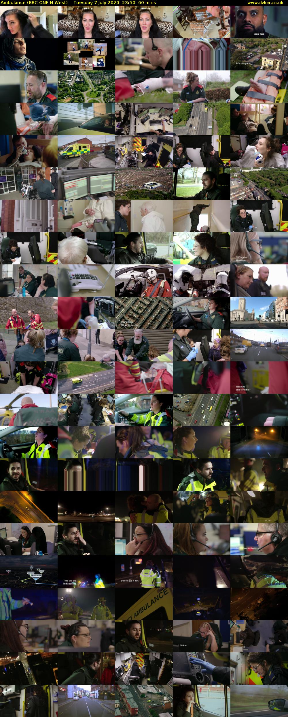 Ambulance (BBC ONE N West) Tuesday 7 July 2020 23:50 - 00:50