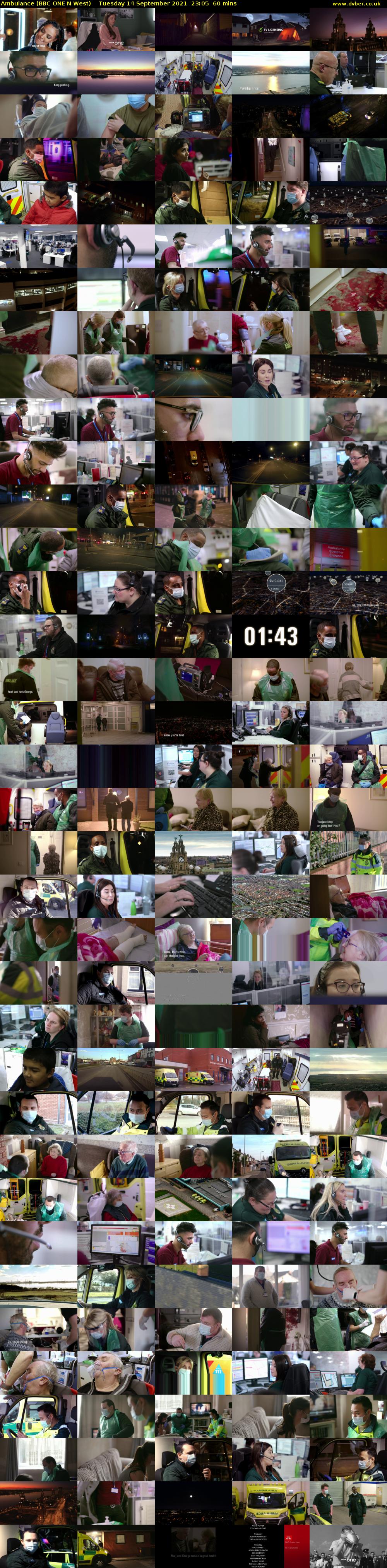 Ambulance (BBC ONE N West) Tuesday 14 September 2021 23:05 - 00:05