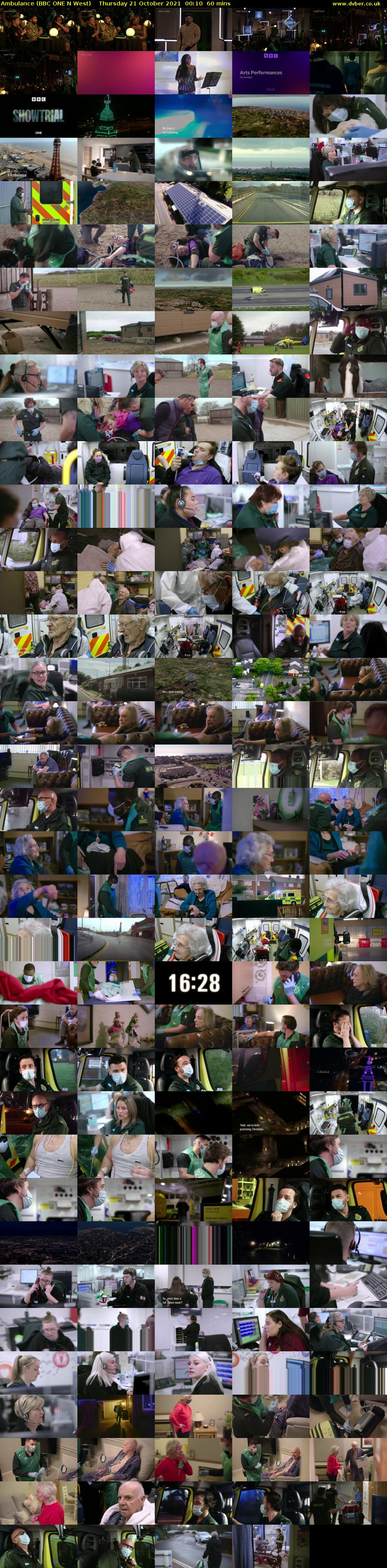 Ambulance (BBC ONE N West) Thursday 21 October 2021 00:10 - 01:10