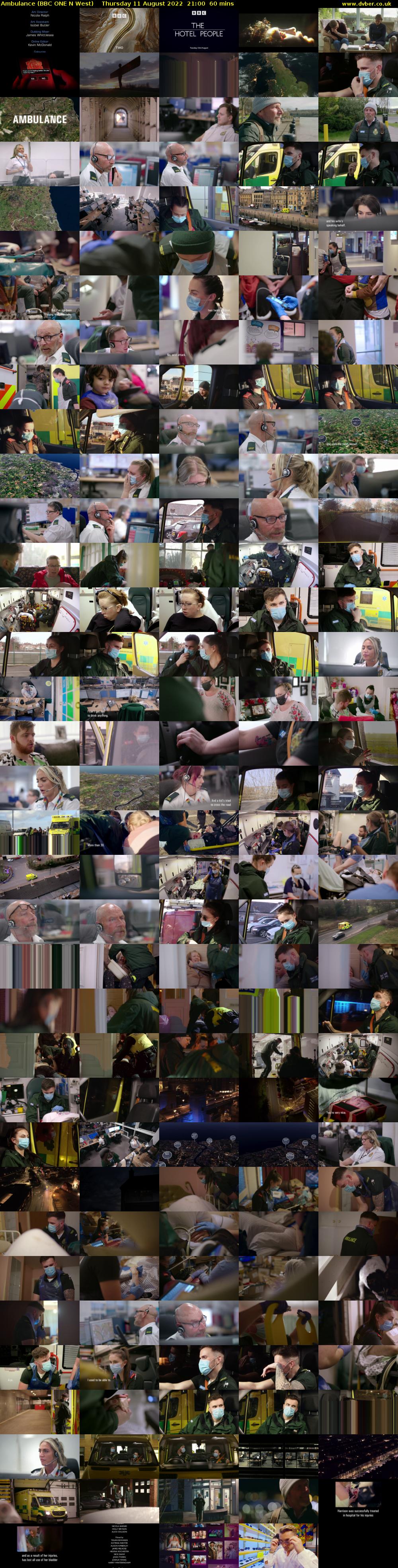 Ambulance (BBC ONE N West) Thursday 11 August 2022 21:00 - 22:00