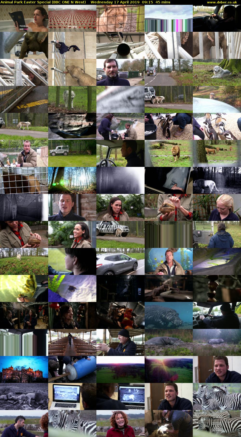 Animal Park Easter Special (BBC ONE N West) Wednesday 17 April 2019 09:15 - 10:00