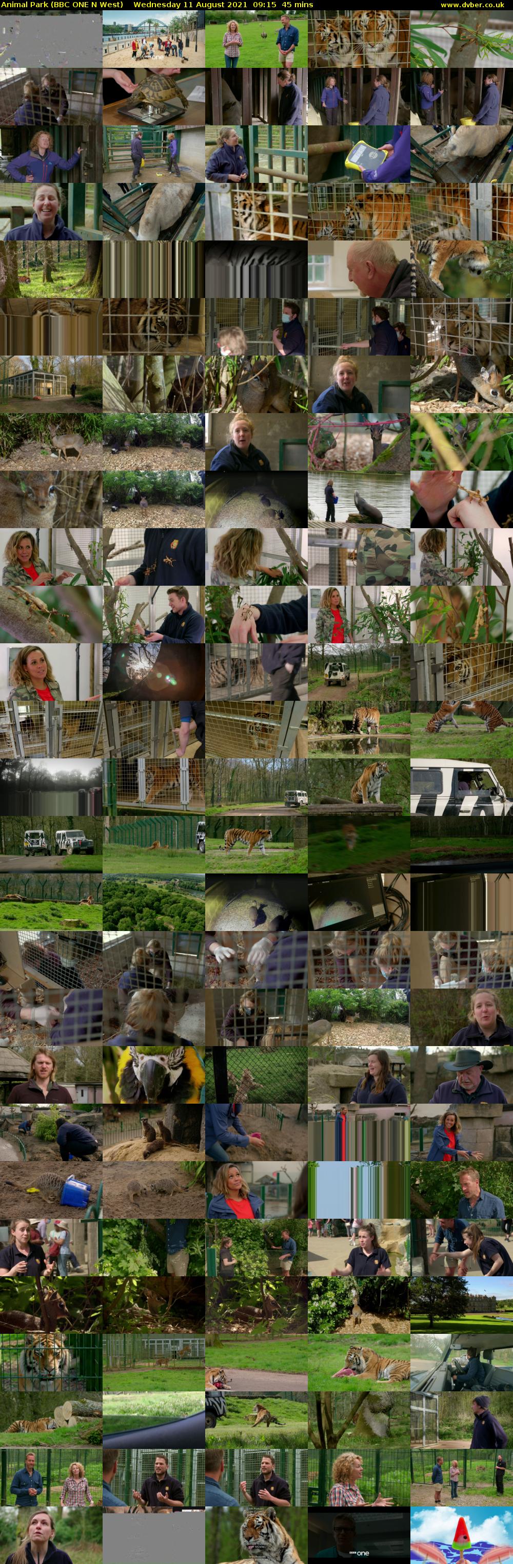 Animal Park (BBC ONE N West) Wednesday 11 August 2021 09:15 - 10:00