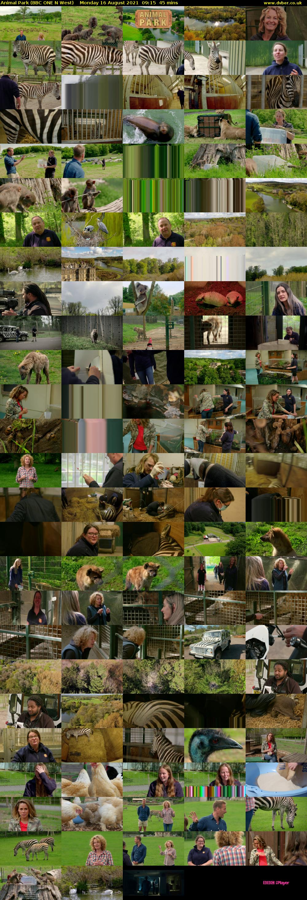 Animal Park (BBC ONE N West) Monday 16 August 2021 09:15 - 10:00