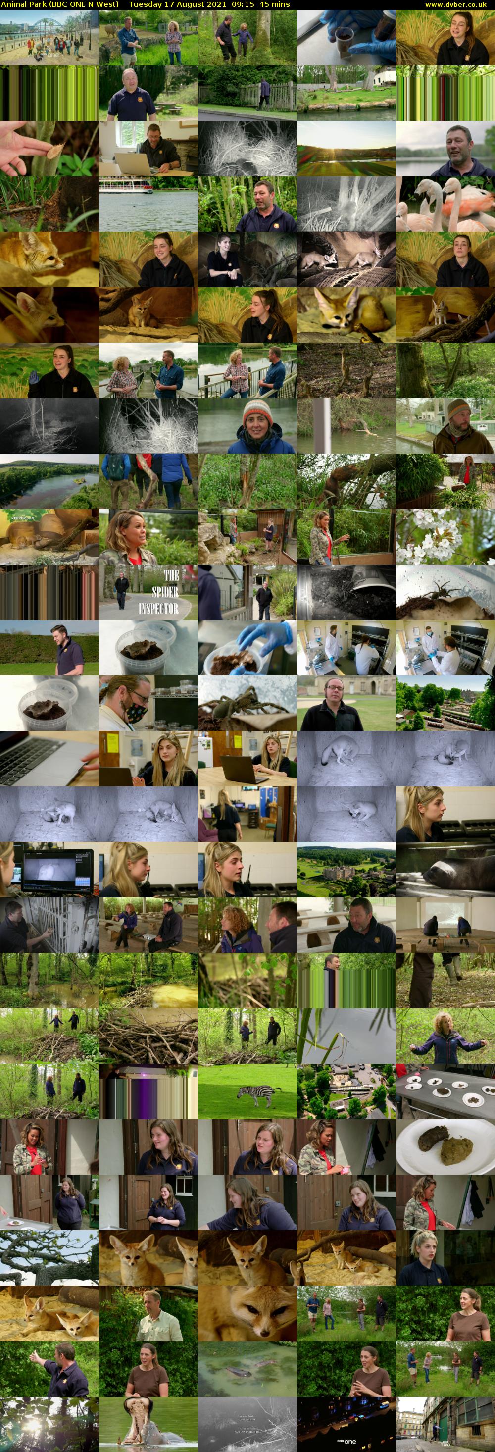 Animal Park (BBC ONE N West) Tuesday 17 August 2021 09:15 - 10:00