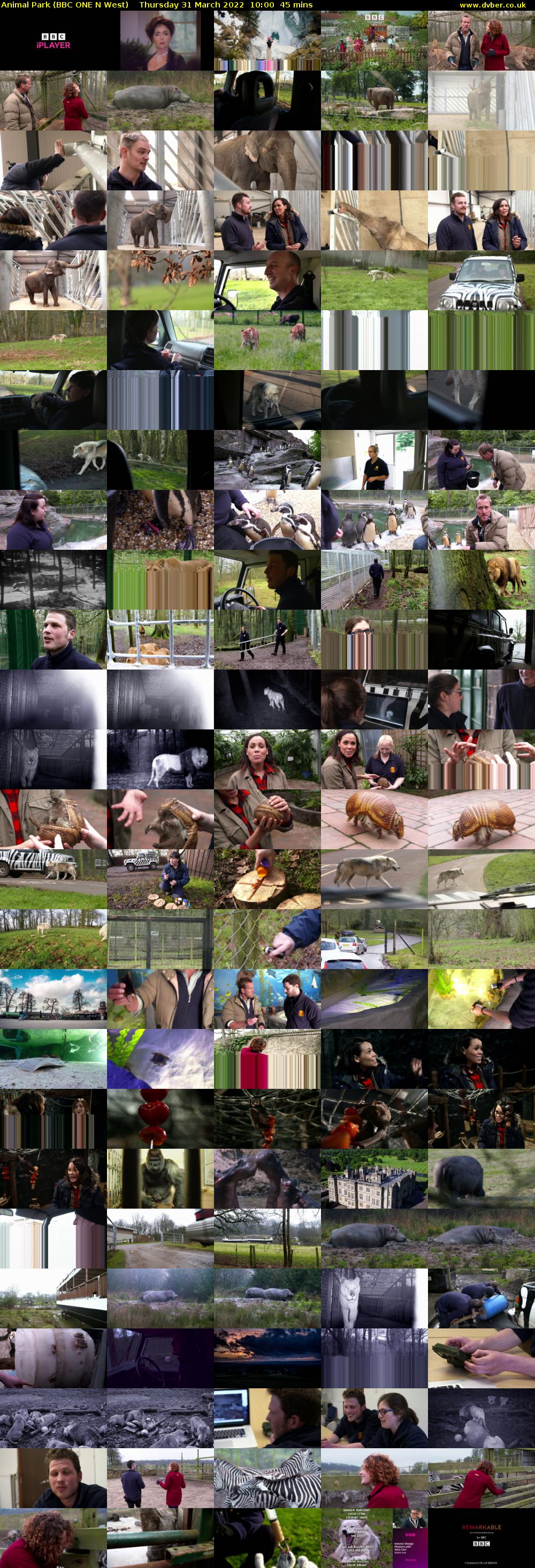 Animal Park (BBC ONE N West) Thursday 31 March 2022 10:00 - 10:45