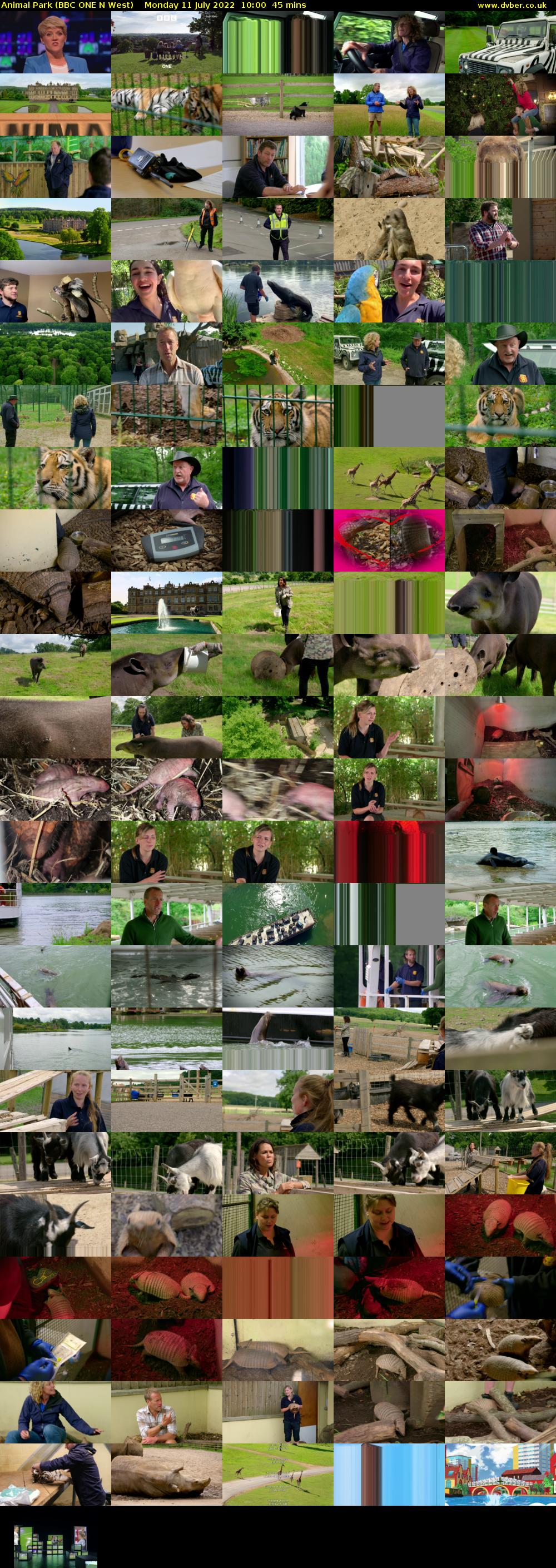 Animal Park (BBC ONE N West) Monday 11 July 2022 10:00 - 10:45