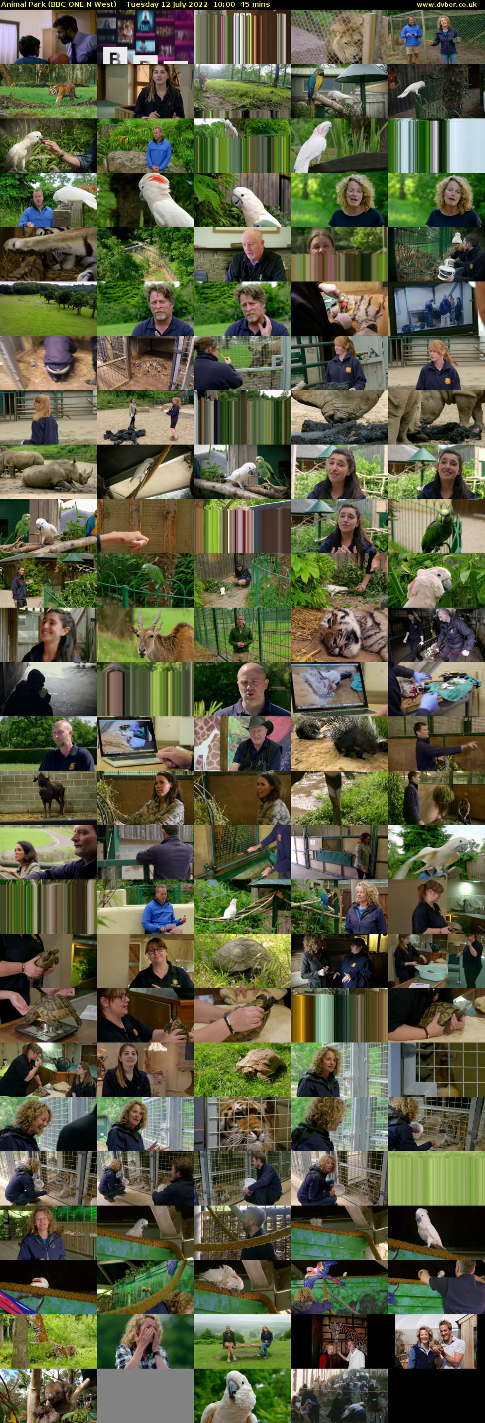 Animal Park (BBC ONE N West) Tuesday 12 July 2022 10:00 - 10:45