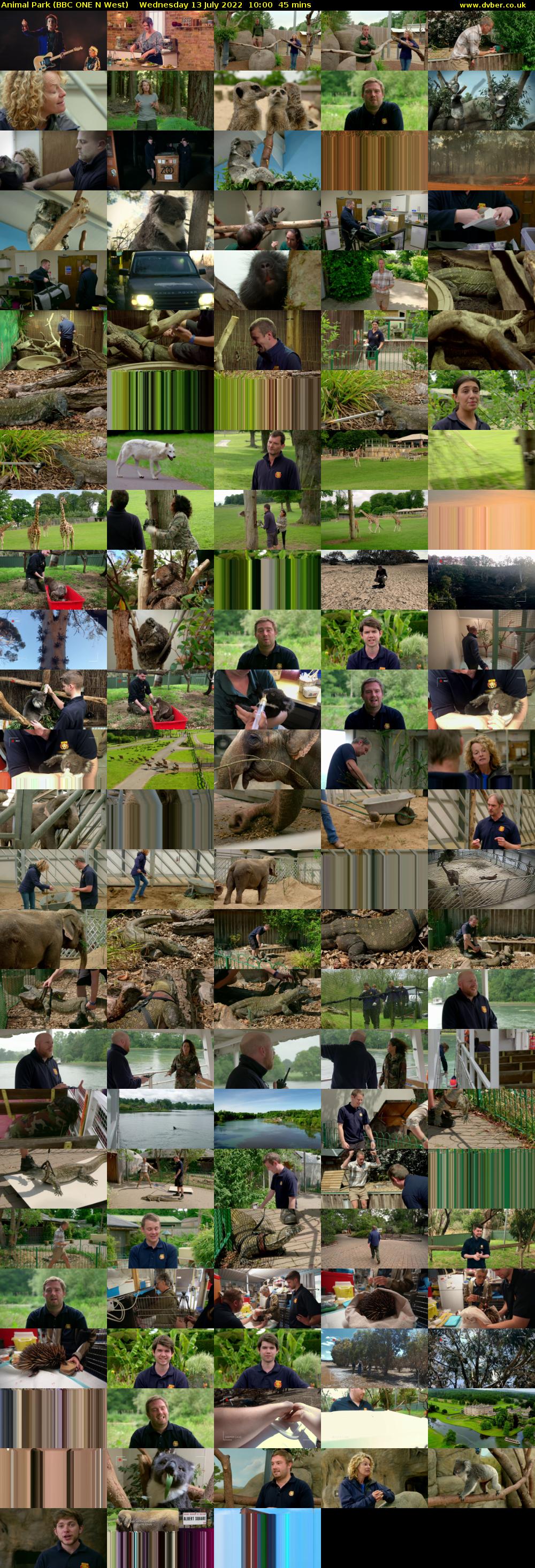 Animal Park (BBC ONE N West) Wednesday 13 July 2022 10:00 - 10:45