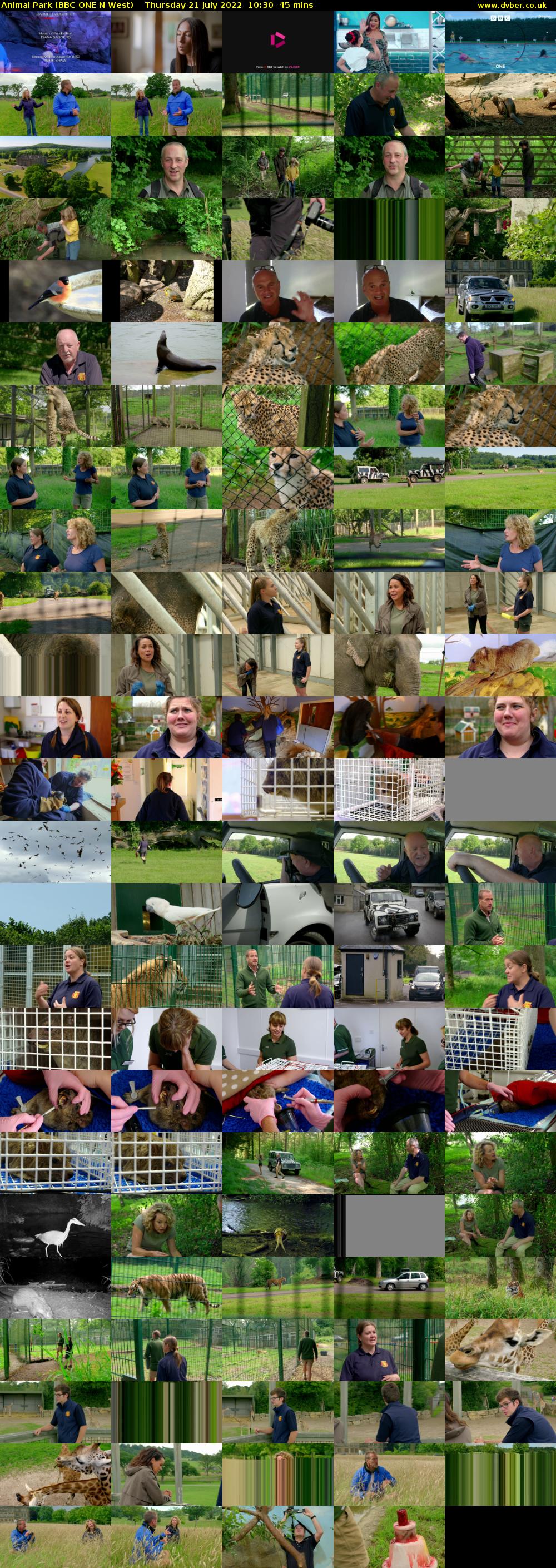 Animal Park (BBC ONE N West) Thursday 21 July 2022 10:30 - 11:15