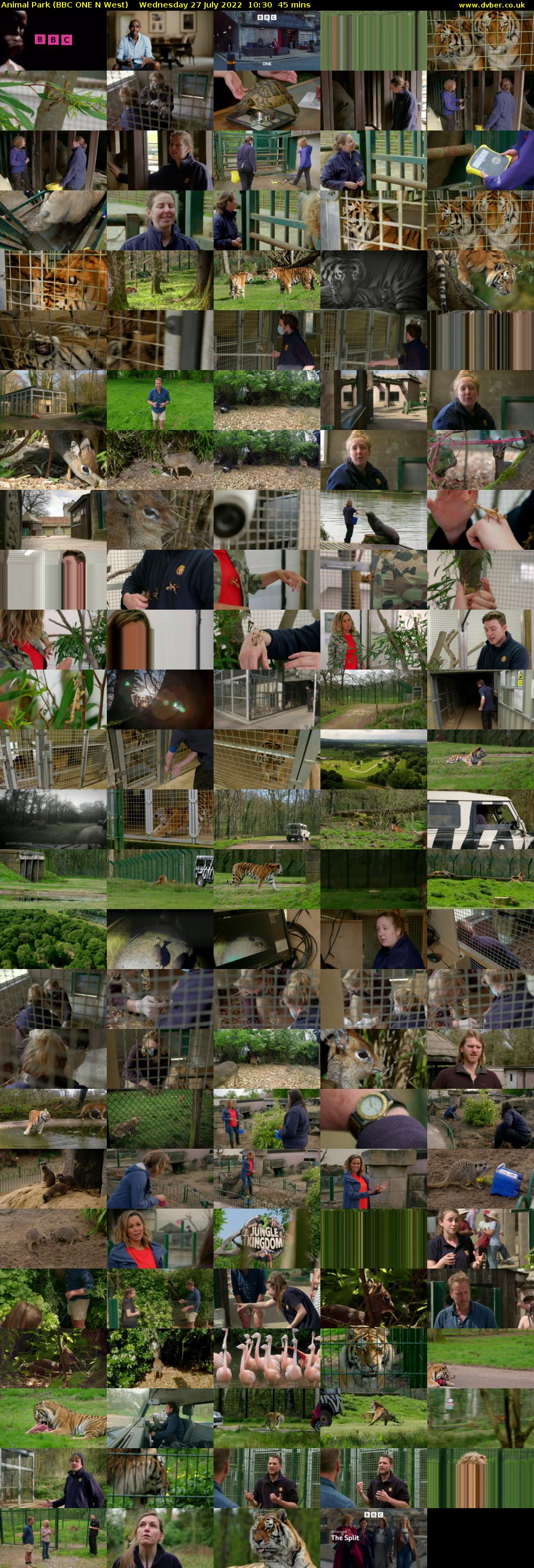 Animal Park (BBC ONE N West) Wednesday 27 July 2022 10:30 - 11:15