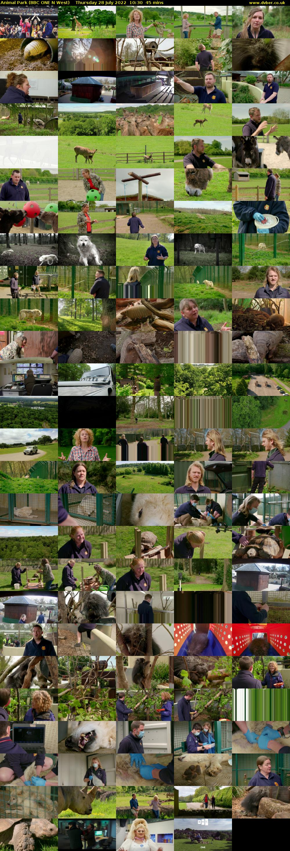 Animal Park (BBC ONE N West) Thursday 28 July 2022 10:30 - 11:15